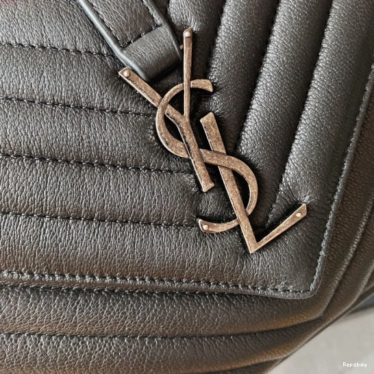 Rep ladies REP YSL Medium leather shoulder bag-24*17*6.5cm 0715